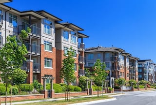newly built condominiums