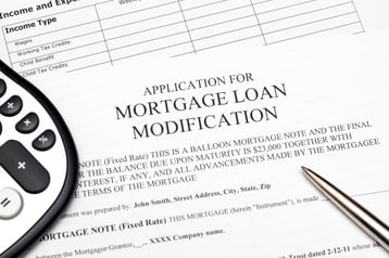 application for mortgage loan modification