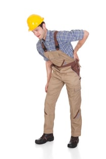 worker with back injury