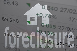 foreclosure image over numbers