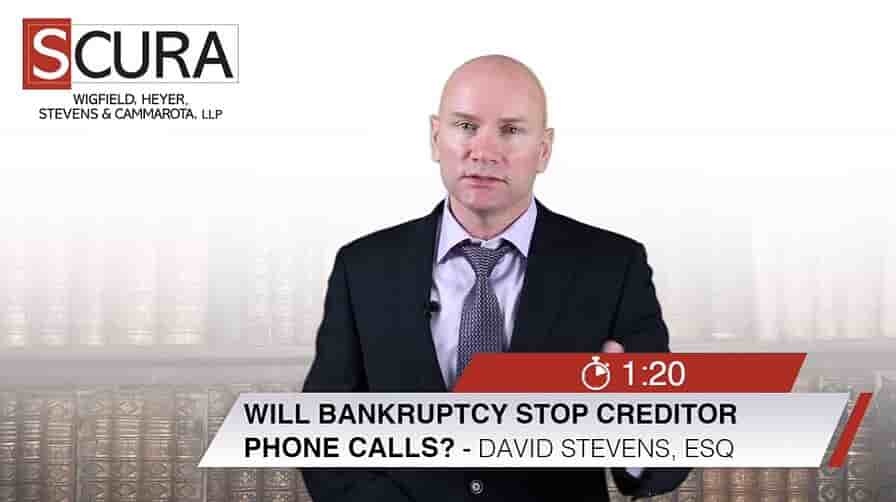 Thumbnail Image for will Bankruptcy stop creditor calls-David Stevens-min1