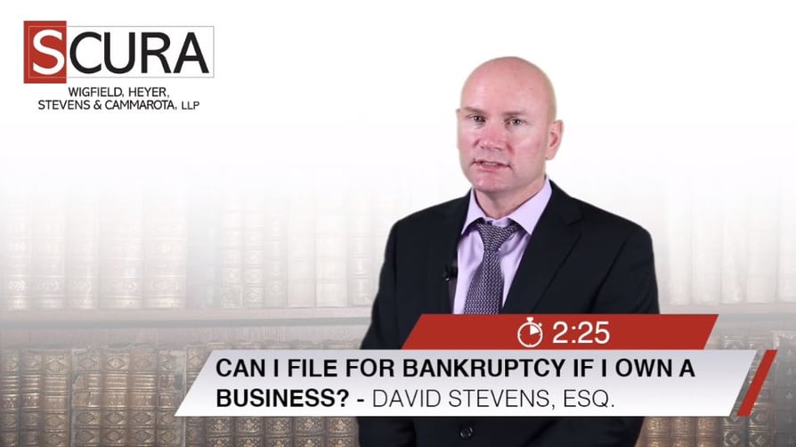 Can I File for Bankruptcy if I Own a Business?