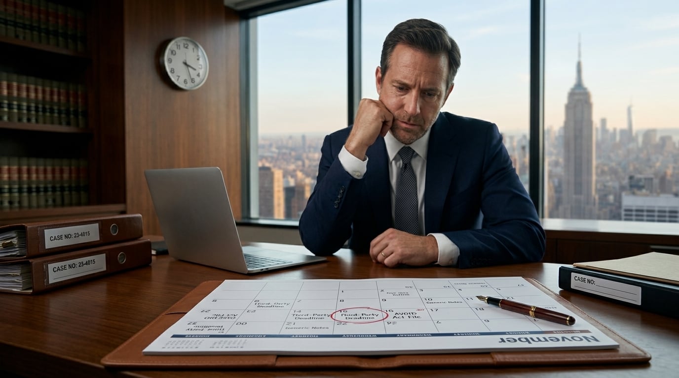 The Clock is Ticking: How the AVOID Act Reshapes NY Third-Party Practice